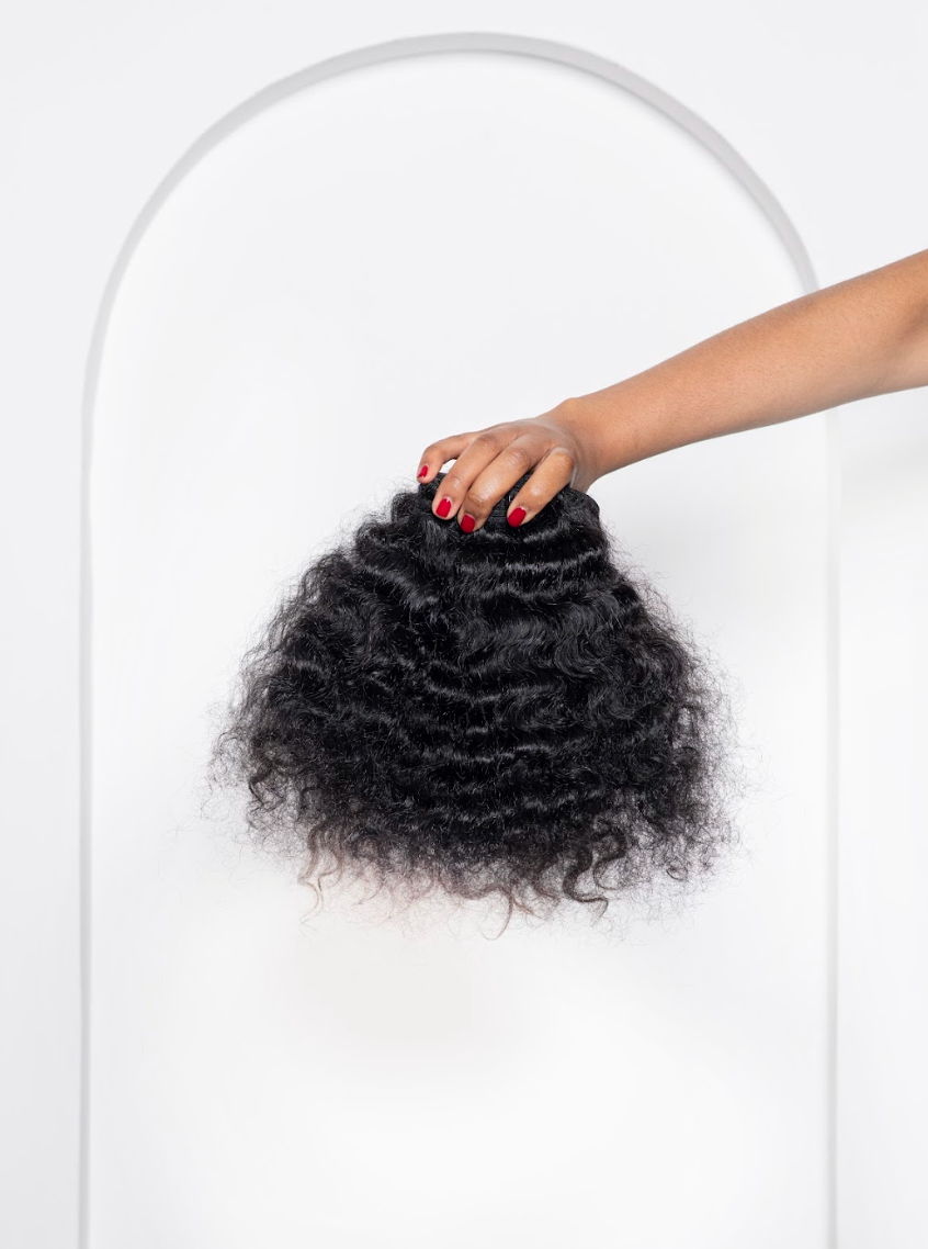 Extensiones de cabello crudo - Rizado
