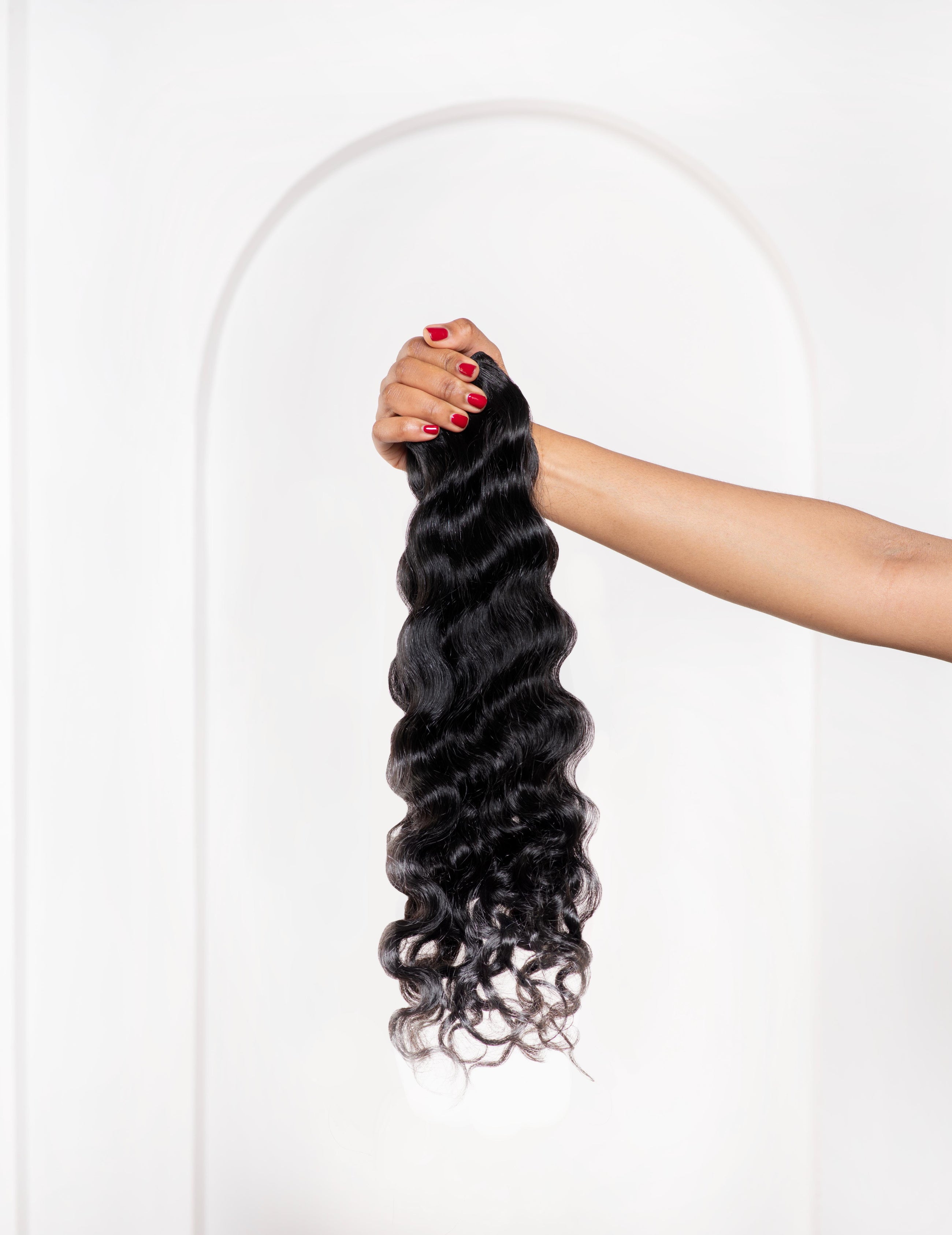 Extensiones de cabello crudo - Rizado