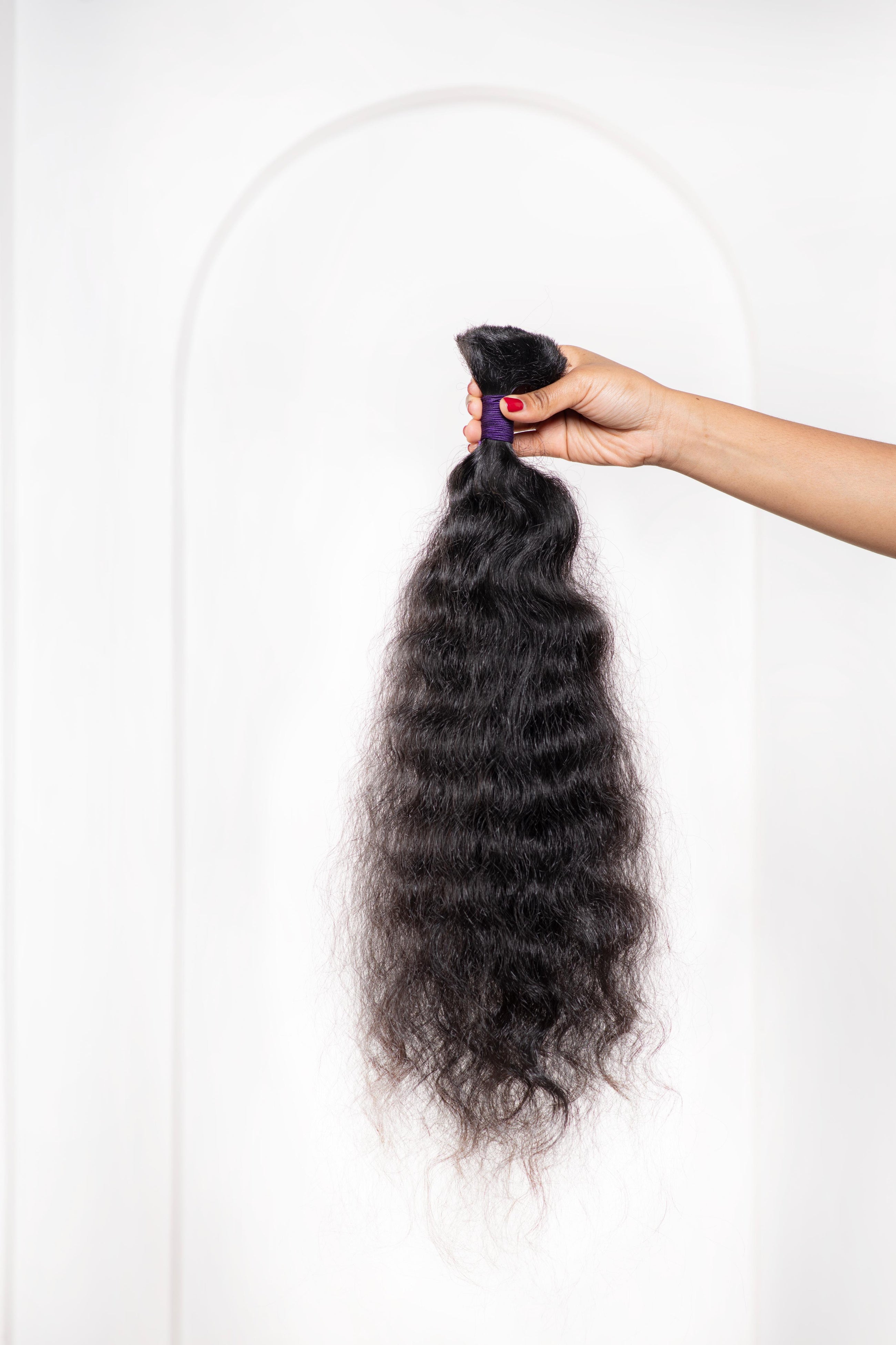 Bulk Raw Hair Extensions - Curly