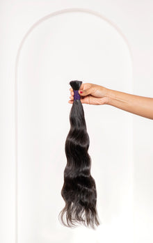 Extensions Bulk Raw Hair - Ondulé/ Body wave